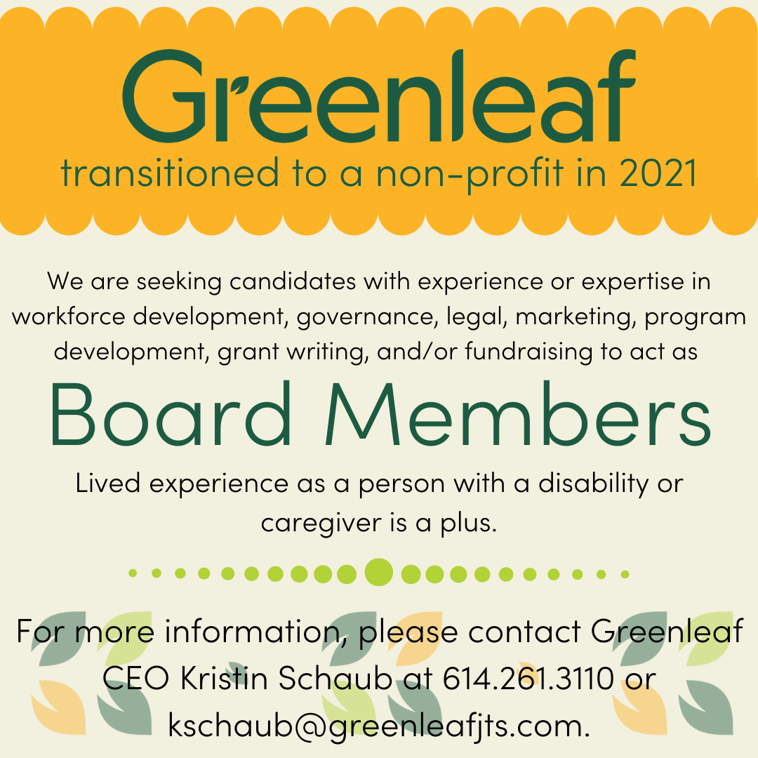 Seeking Board Members
