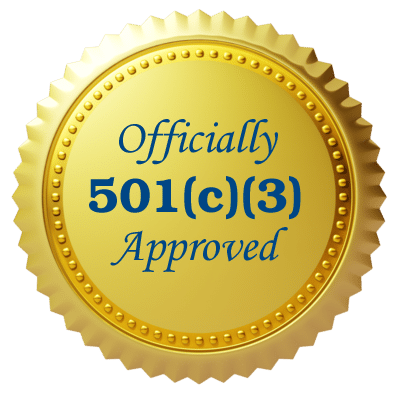 Officially 501(c)(3) Approved
